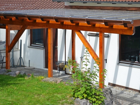 Carports, Vordächer und Pergolen von SIMON KIENITZ · Zimmerei · Holzbau · Planung